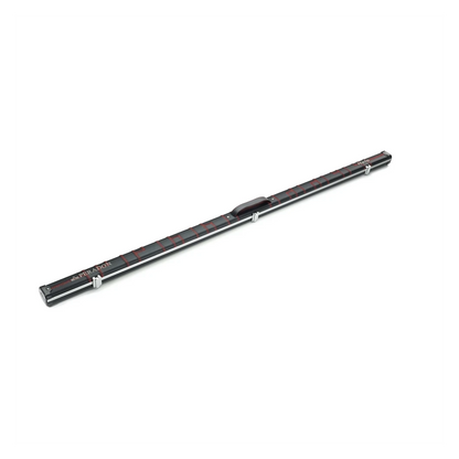 Peradon Halo Black Patch & Red Stitch 1 Piece Slim Snooker Cue Case