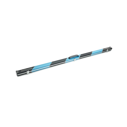 Peradon Halo Black & Sky Stripe 1 Piece Slim Snooker Cue Case