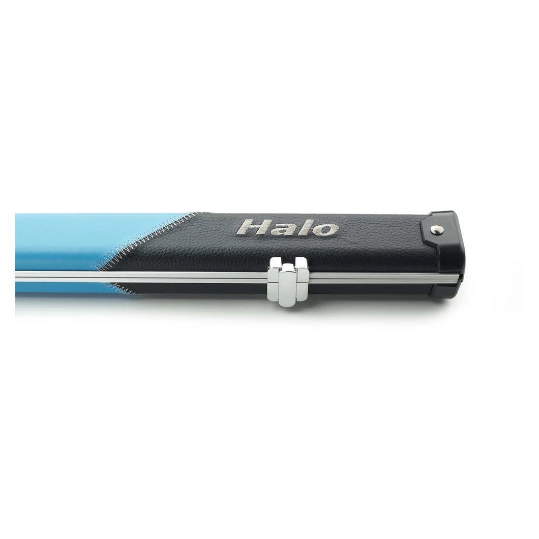 Peradon Halo Black & Sky Stripe 1 Piece Slim Snooker Cue Case