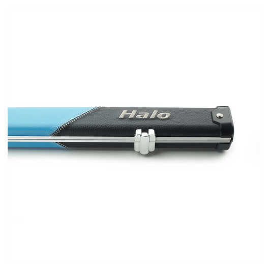 Peradon Halo Black & Sky Stripe 1 Piece Slim Snooker Cue Case