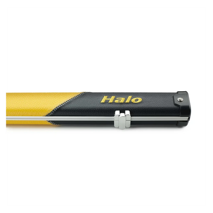 Peradon Halo Black & Yellow Stripe 1 Piece Slim Snooker Cue Case