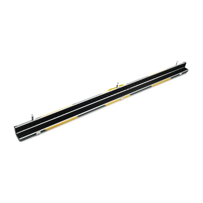Peradon Halo Black & Yellow Stripe 1 Piece Slim Snooker Cue Case