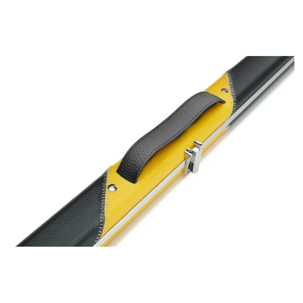 Peradon Halo Black & Yellow Stripe 1 Piece Slim Snooker Cue Case