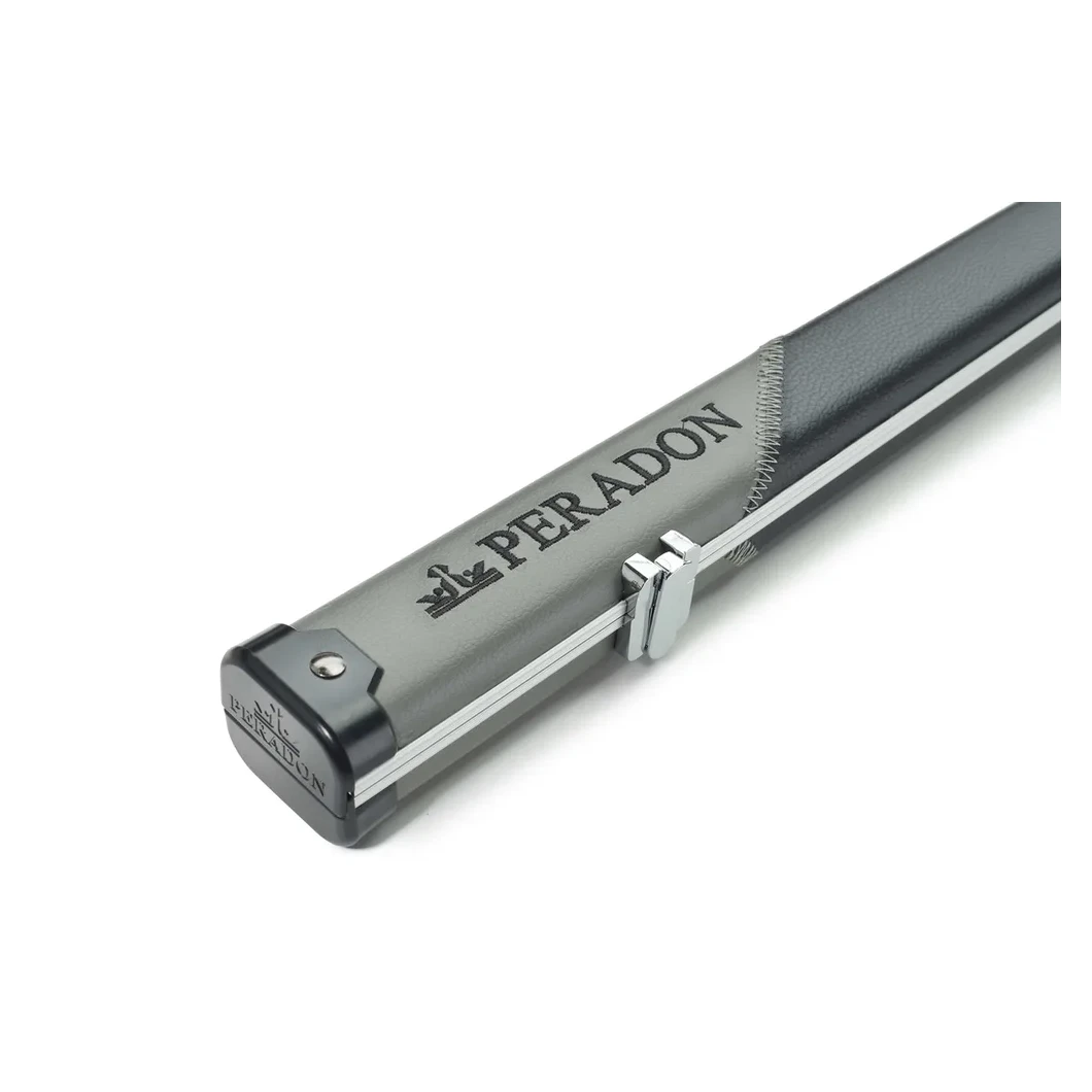 Peradon Halo Grey & Black Stripe 1 Piece Slim Snooker Cue Case