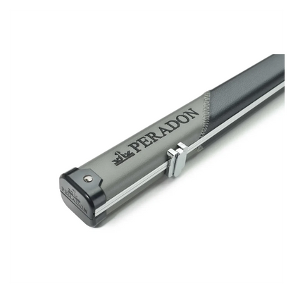Peradon Halo Grey & Black Stripe 1 Piece Slim Snooker Cue Case