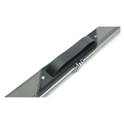 Peradon Halo Grey & Black Stripe 1 Piece Slim Snooker Cue Case