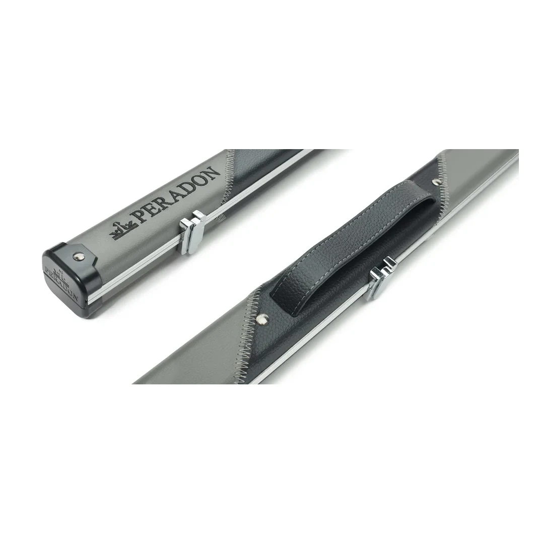 Peradon Halo Grey & Black Stripe 1 Piece Slim Snooker Cue Case