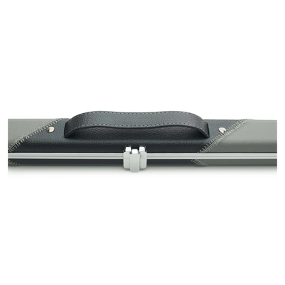 Peradon Halo Grey & Black Stripe 1 Piece Slim Snooker Cue Case