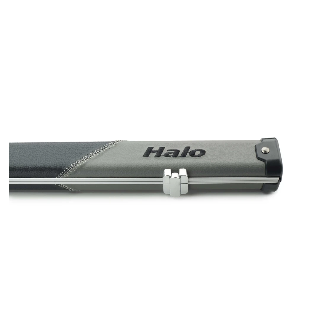 Peradon Halo Grey & Black Stripe 1 Piece Slim Snooker Cue Case