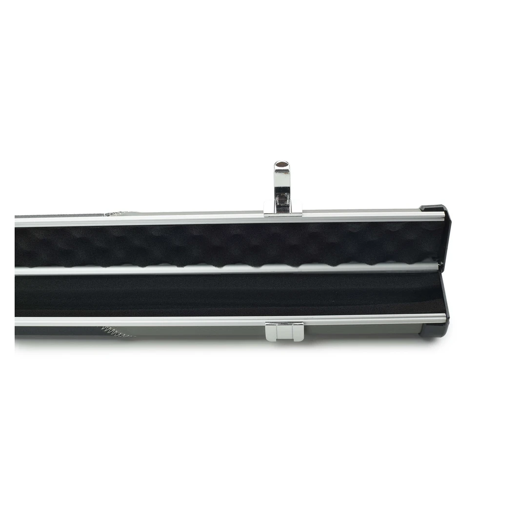 Peradon Halo Grey & Black Stripe 1 Piece Slim Snooker Cue Case