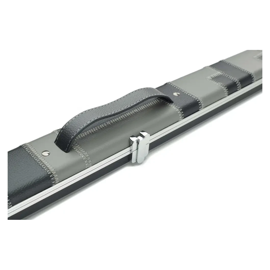 Peradon Halo Black & Grey Patch 1 Piece Wide Snooker Cue Case