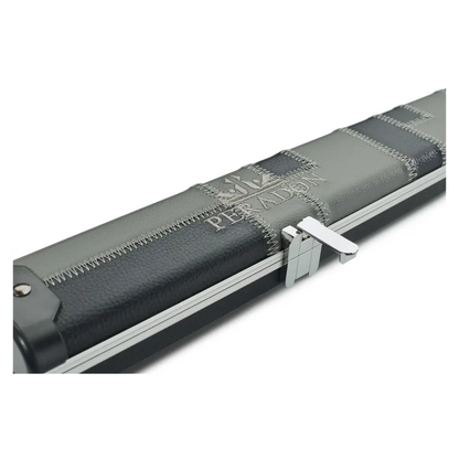 Peradon Halo Black & Grey Patch 1 Piece Wide Snooker Cue Case