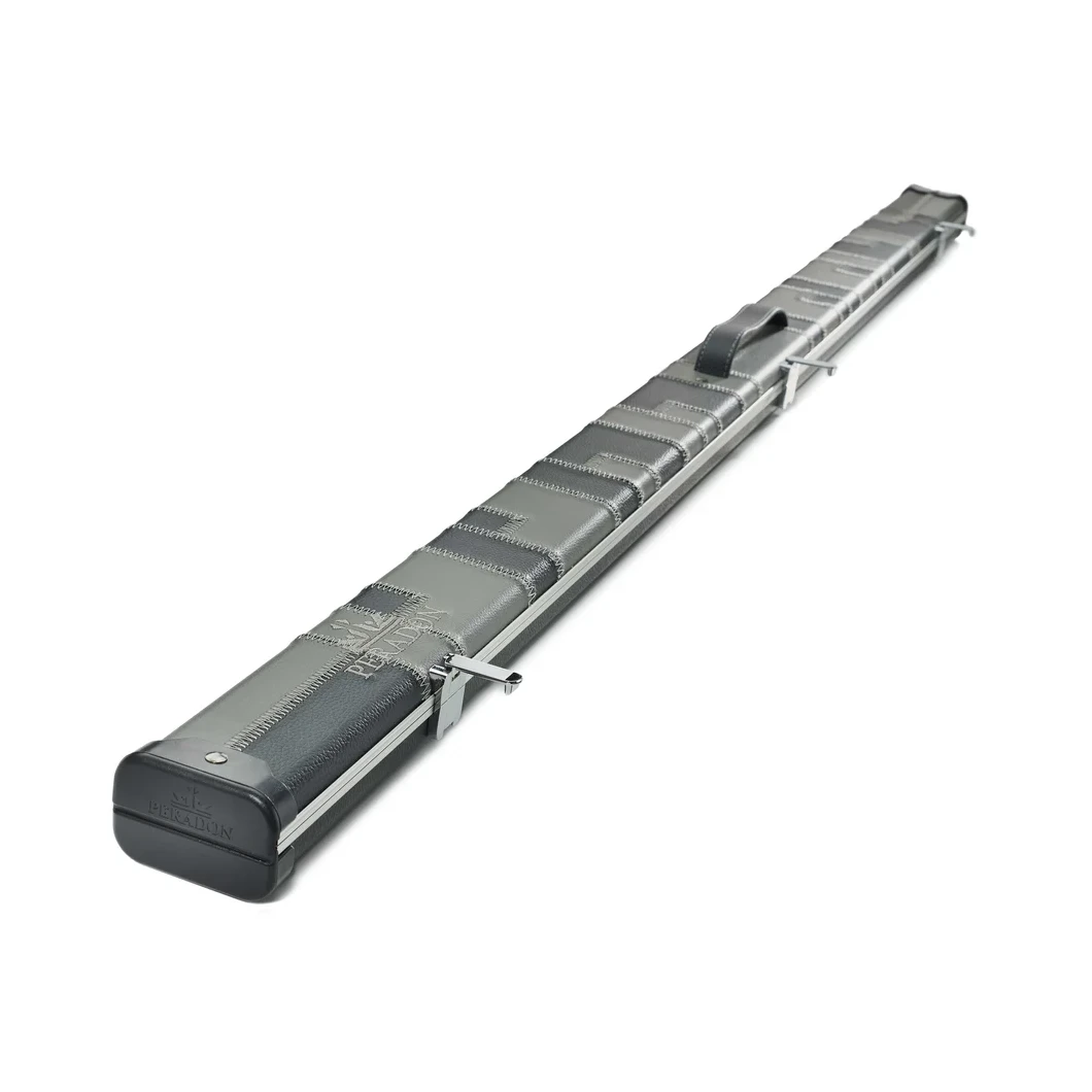 Peradon Halo Black & Grey Patch 1 Piece Wide Snooker Cue Case