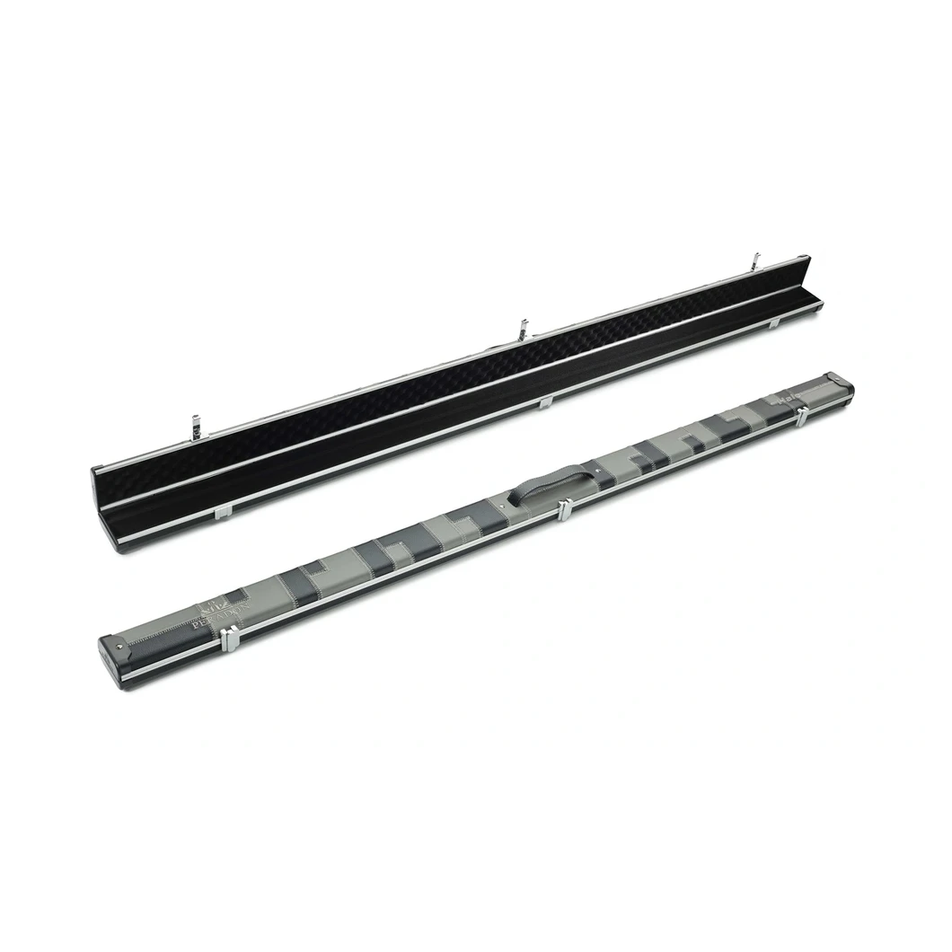 Peradon Halo Black & Grey Patch 1 Piece Wide Snooker Cue Case