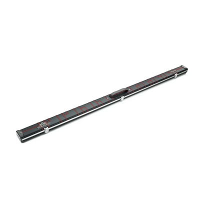 Peradon Halo Black Patch & Red Stitch 1 Piece Wide Snooker Cue Case