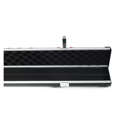 Peradon Halo Black Patch & Red Stitch 1 Piece Wide Snooker Cue Case