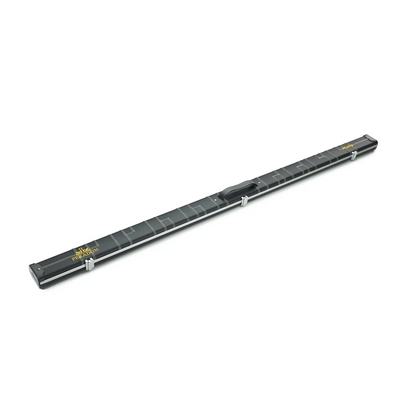 Peradon Halo Black Patch & Silver Stitch 1 Piece Wide Snooker Cue Case