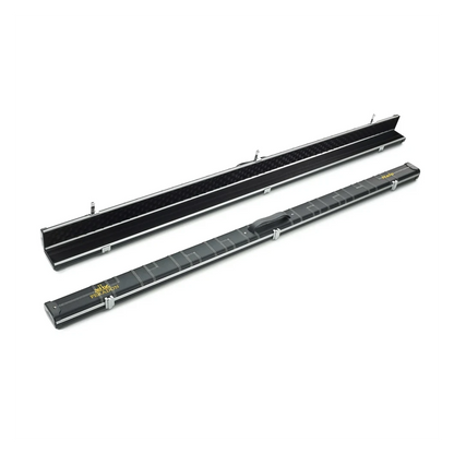 Peradon Halo Black Patch & Silver Stitch 1 Piece Wide Snooker Cue Case
