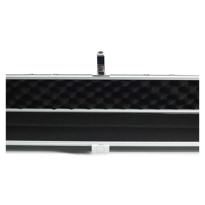 Peradon Halo Black Patch & Silver Stitch 1 Piece Wide Snooker Cue Case