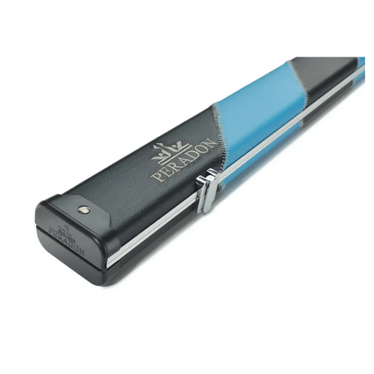 Peradon Halo Black & Sky Stripe 1 Piece Wide Snooker Cue Case