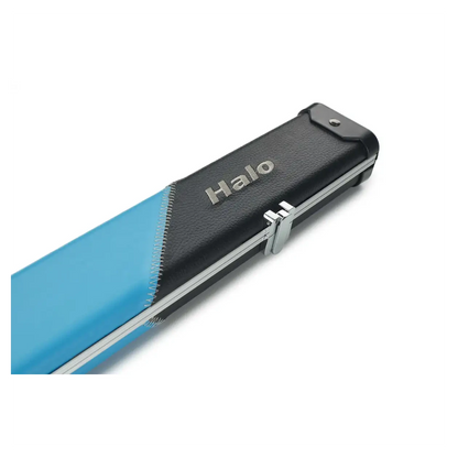 Peradon Halo Black & Sky Stripe 1 Piece Wide Snooker Cue Case