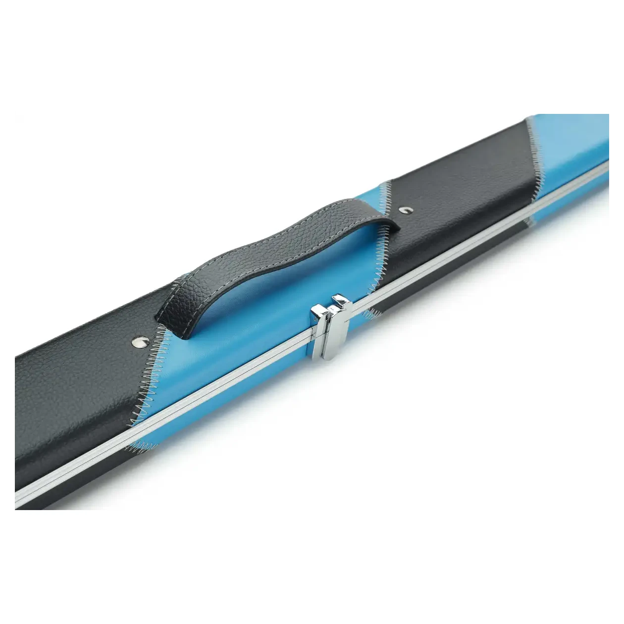 Peradon Halo Black & Sky Stripe 1 Piece Wide Snooker Cue Case