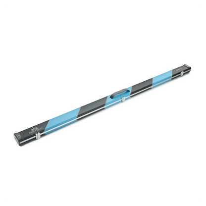 Peradon Halo Black & Sky Stripe 1 Piece Wide Snooker Cue Case