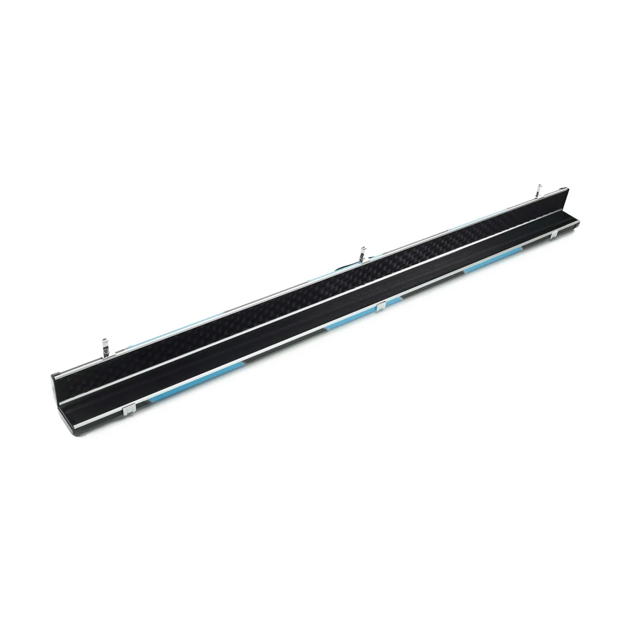 Peradon Halo Black & Sky Stripe 1 Piece Wide Snooker Cue Case