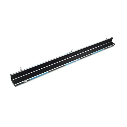 Peradon Halo Black & Sky Stripe 1 Piece Wide Snooker Cue Case