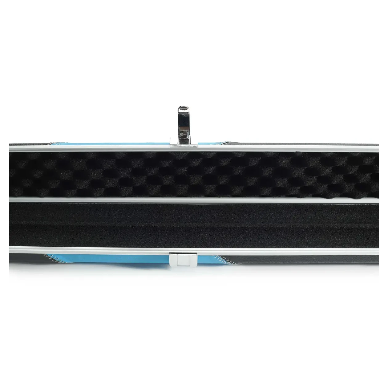 Peradon Halo Black & Sky Stripe 1 Piece Wide Snooker Cue Case