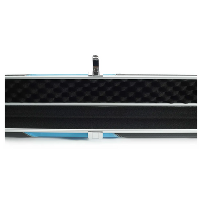 Peradon Halo Black & Sky Stripe 1 Piece Wide Snooker Cue Case