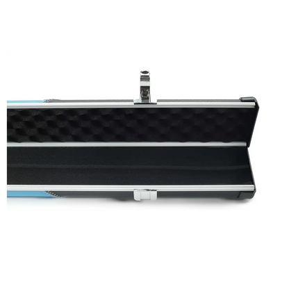 Peradon Halo Black & Sky Stripe 1 Piece Wide Snooker Cue Case