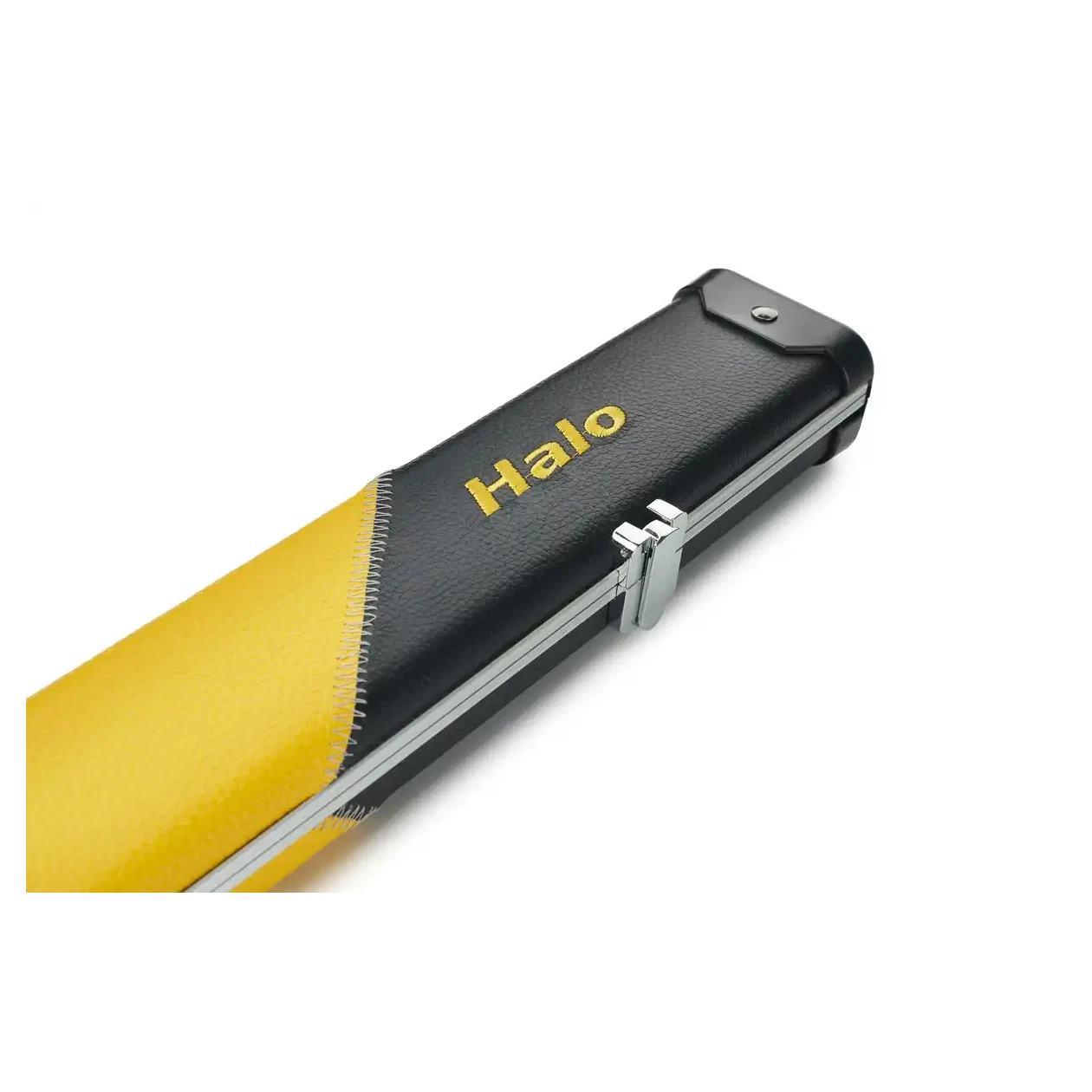 Peradon Halo Black & Yellow Stripe 1 Piece Wide Snooker Cue Case