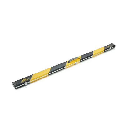 Peradon Halo Black & Yellow Stripe 1 Piece Wide Snooker Cue Case