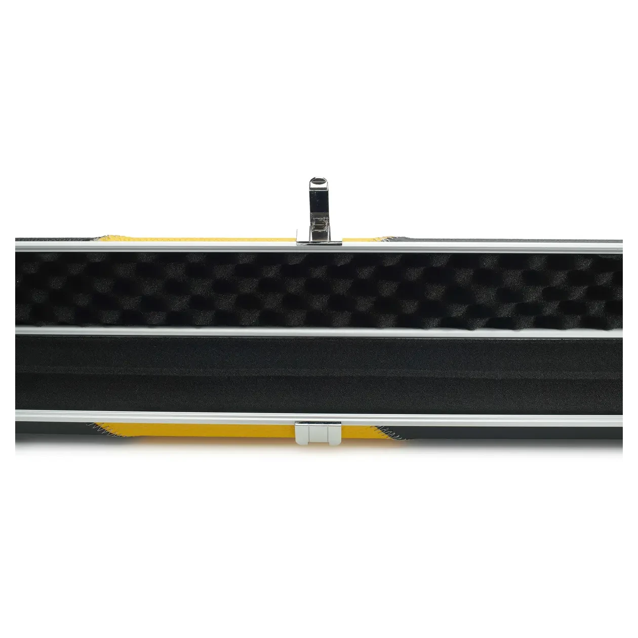 Peradon Halo Black & Yellow Stripe 1 Piece Wide Snooker Cue Case