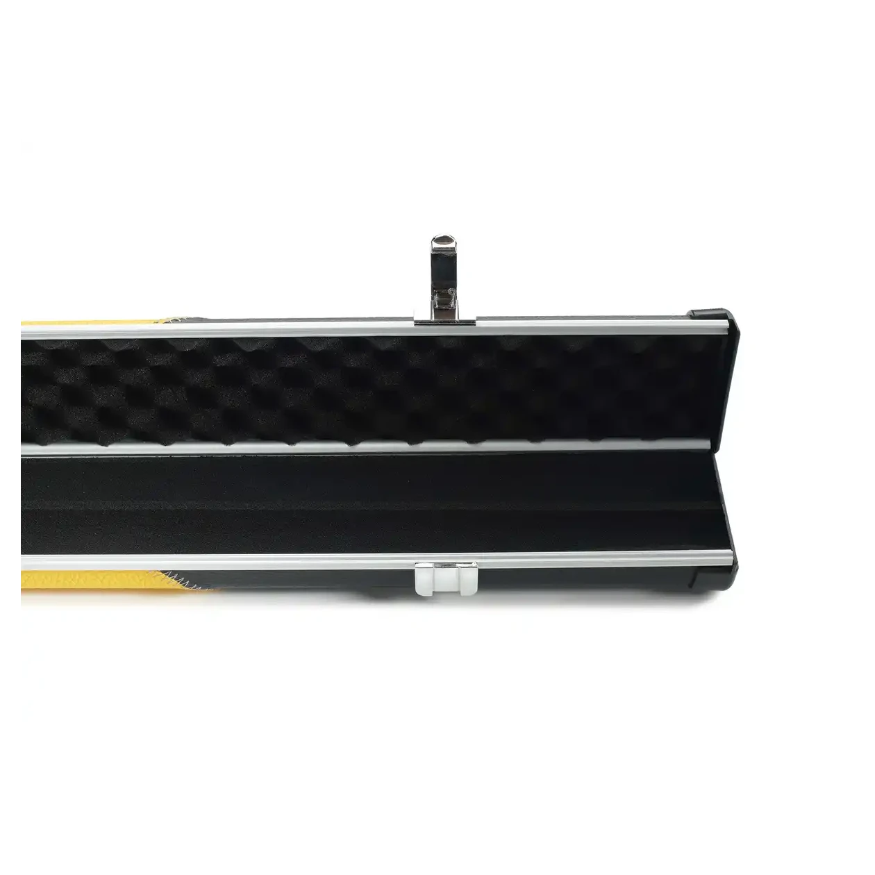 Peradon Halo Black & Yellow Stripe 1 Piece Wide Snooker Cue Case