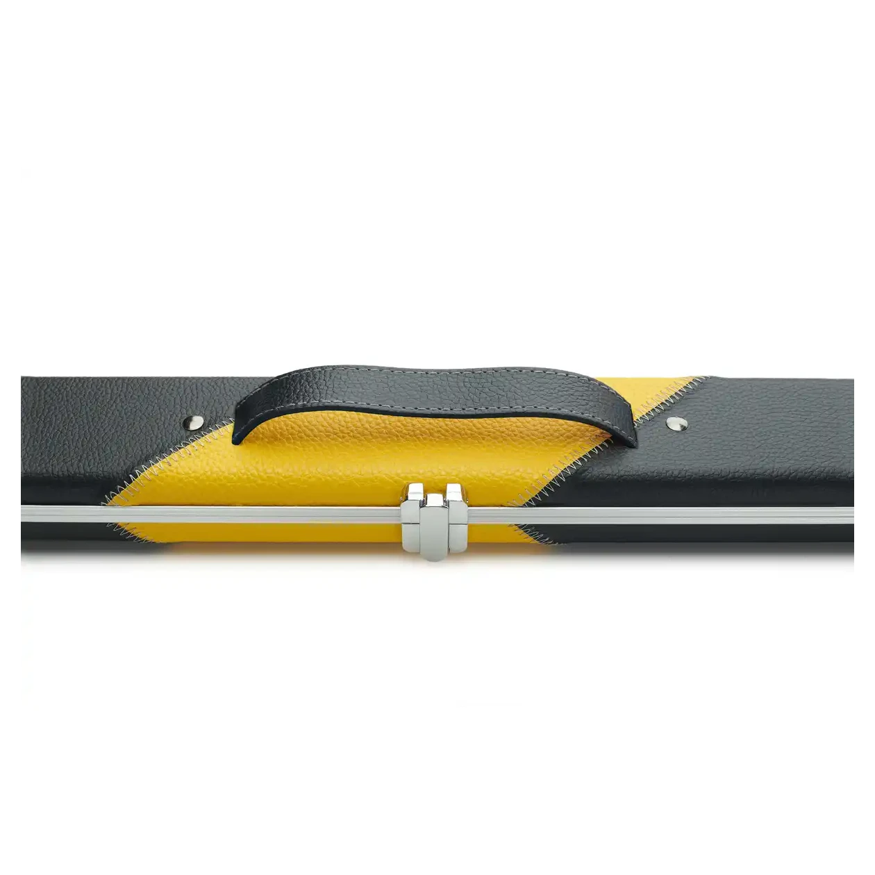 Peradon Halo Black & Yellow Stripe 1 Piece Wide Snooker Cue Case