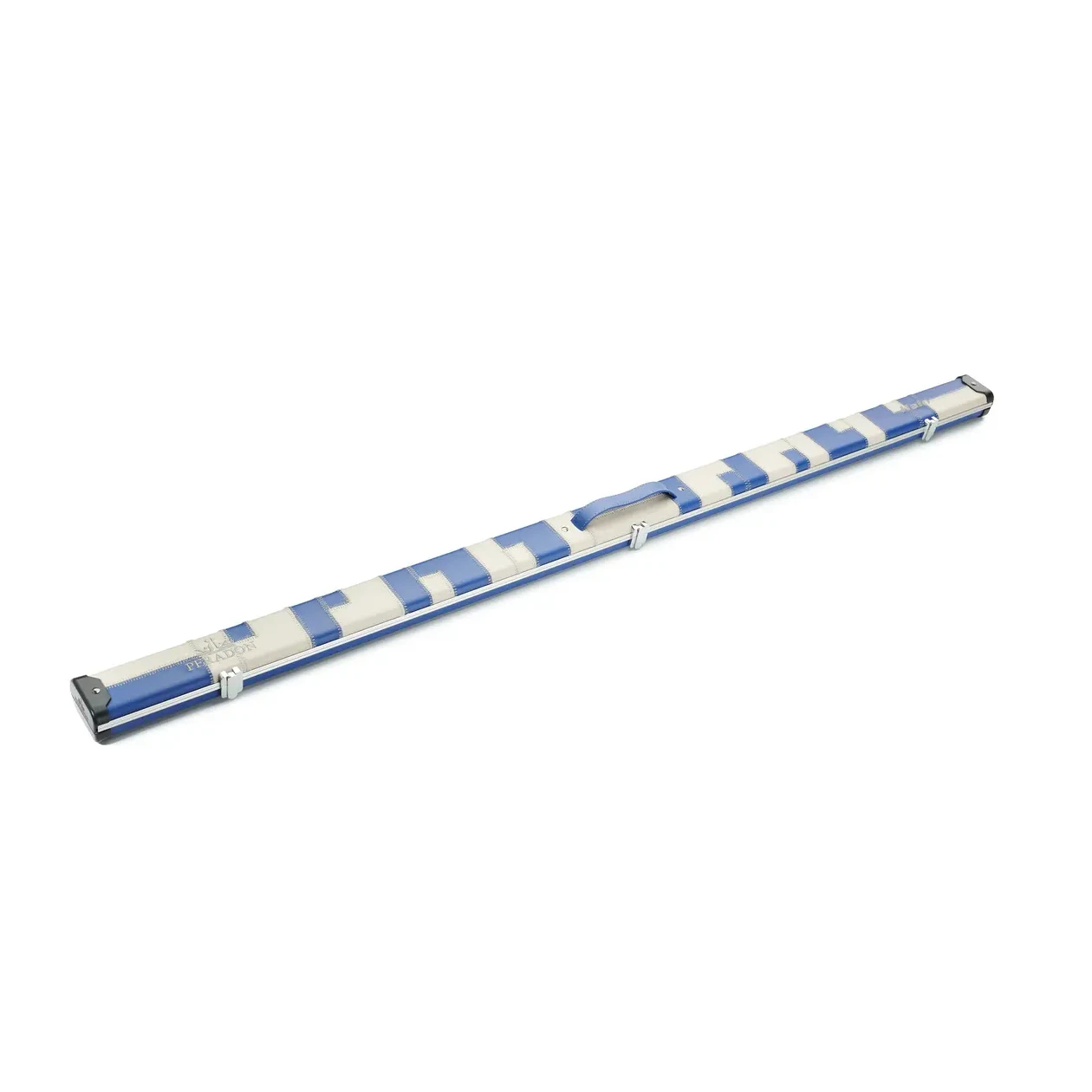 Peradon Halo Blue & Cream Patch 1 Piece Wide Snooker Cue Case