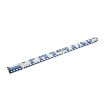 Peradon Halo Blue & Cream Patch 1 Piece Wide Snooker Cue Case
