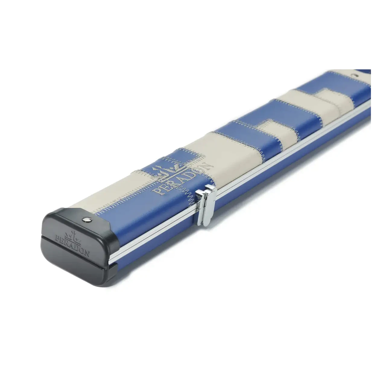 Peradon Halo Blue & Cream Patch 1 Piece Wide Snooker Cue Case