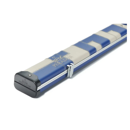 Peradon Halo Blue & Cream Patch 1 Piece Wide Snooker Cue Case
