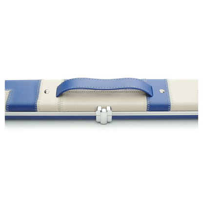 Peradon Halo Blue & Cream Patch 1 Piece Wide Snooker Cue Case
