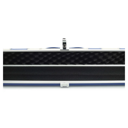 Peradon Halo Blue & Cream Patch 1 Piece Wide Snooker Cue Case