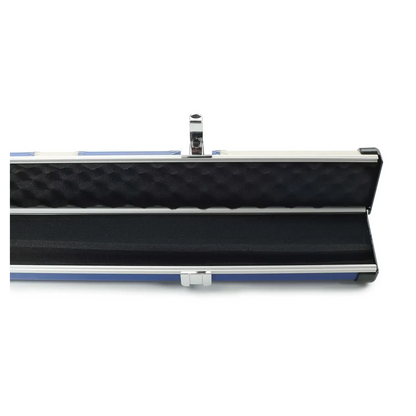 Peradon Halo Blue & Cream Patch 1 Piece Wide Snooker Cue Case