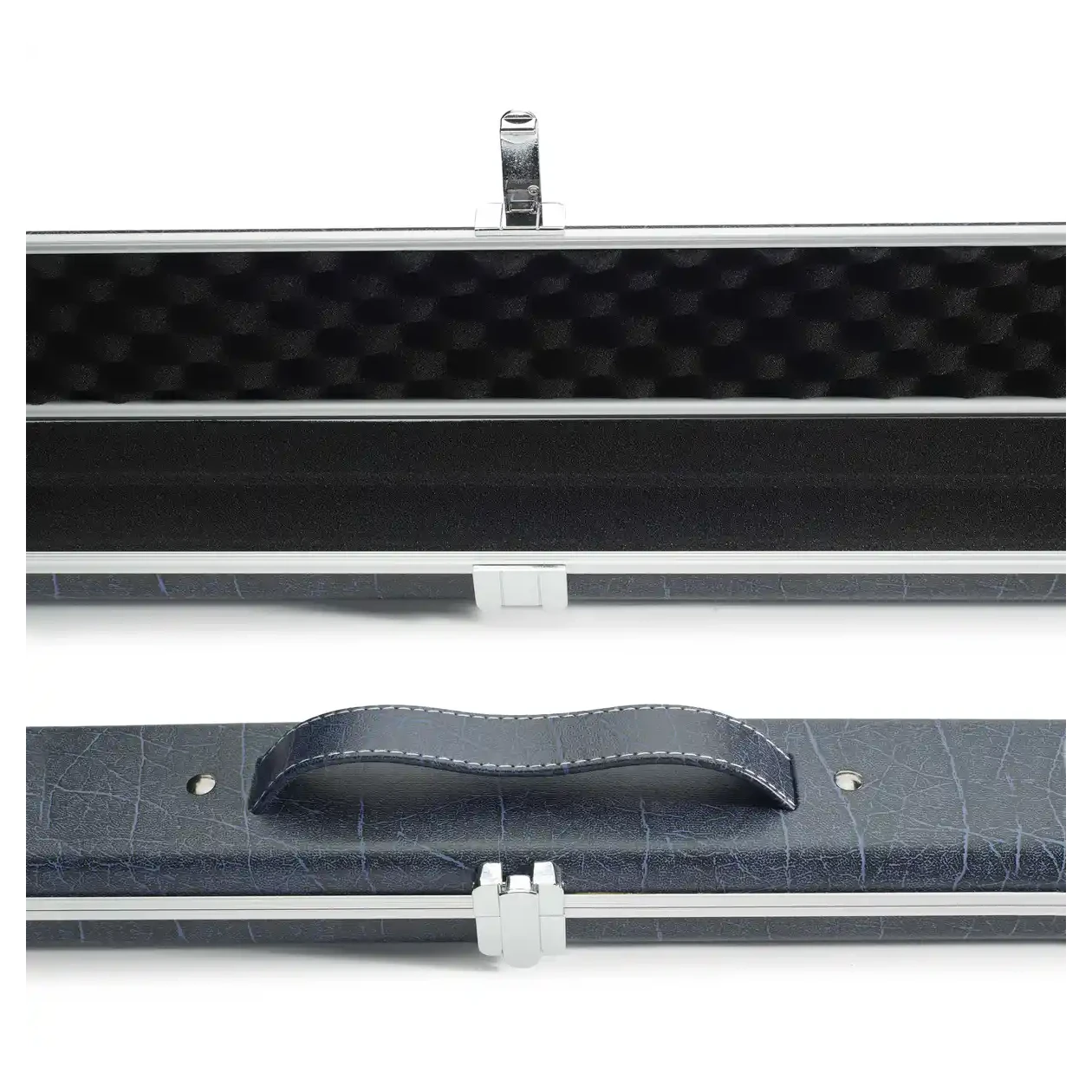 Peradon Halo Blue Vein 1 Piece Wide Snooker Cue Case