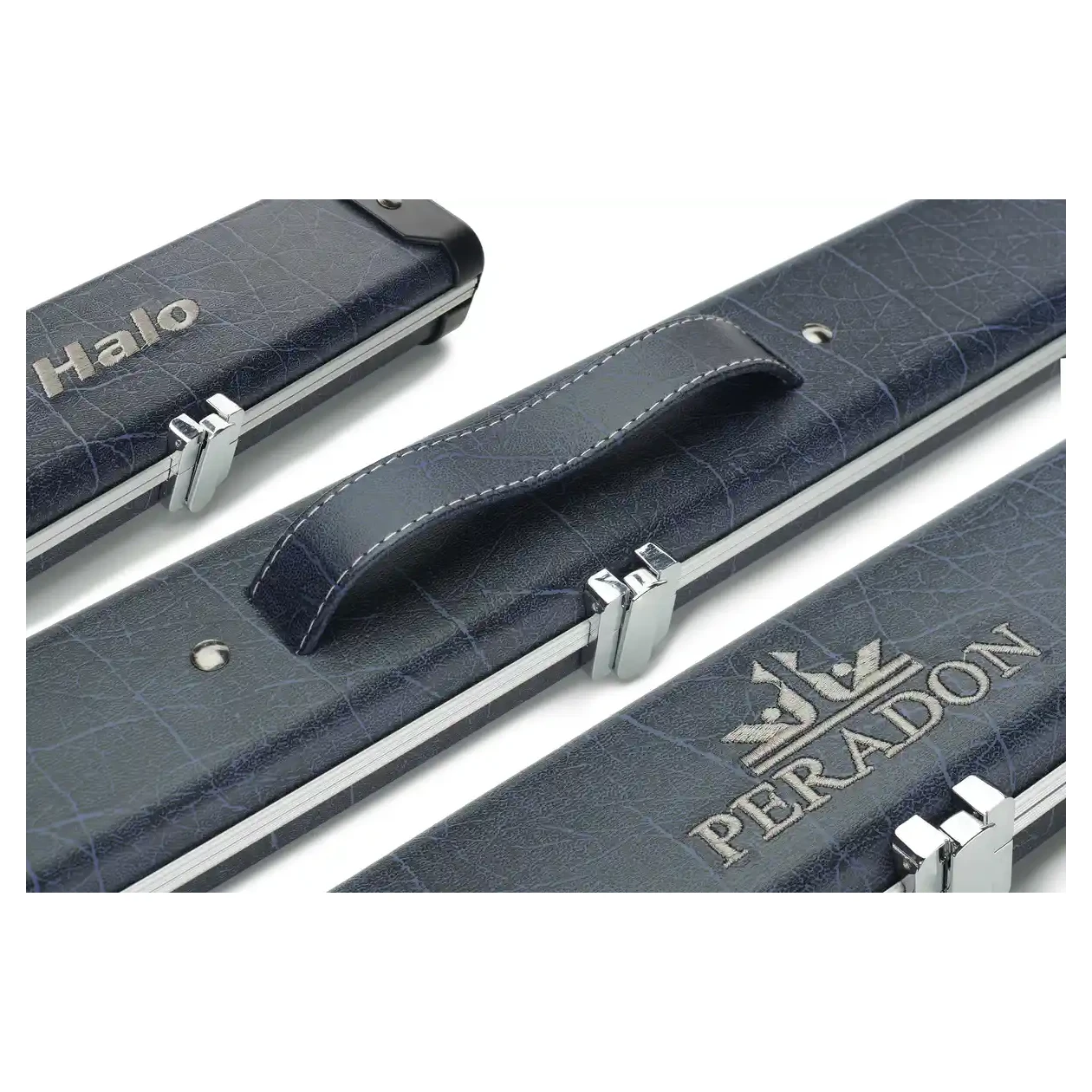 Peradon Halo Blue Vein 1 Piece Wide Snooker Cue Case