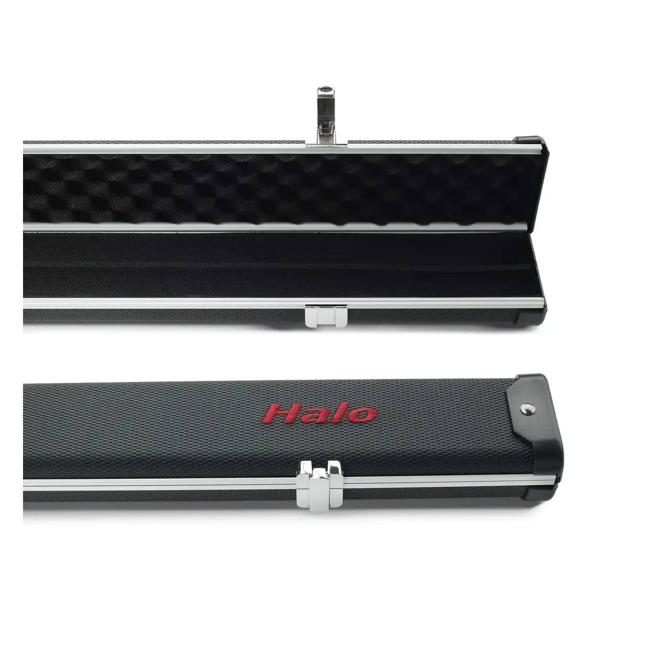 Peradon Halo Carbon & Red Logo 1 Piece Wide Snooker Cue Case