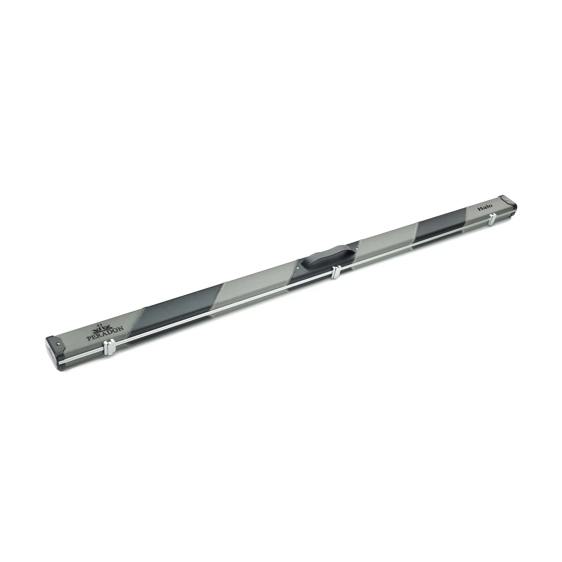 Peradon Halo Grey & Black Stripe 1 Piece Wide Snooker Cue Case