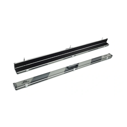 Peradon Halo Grey & Black Stripe 1 Piece Wide Snooker Cue Case
