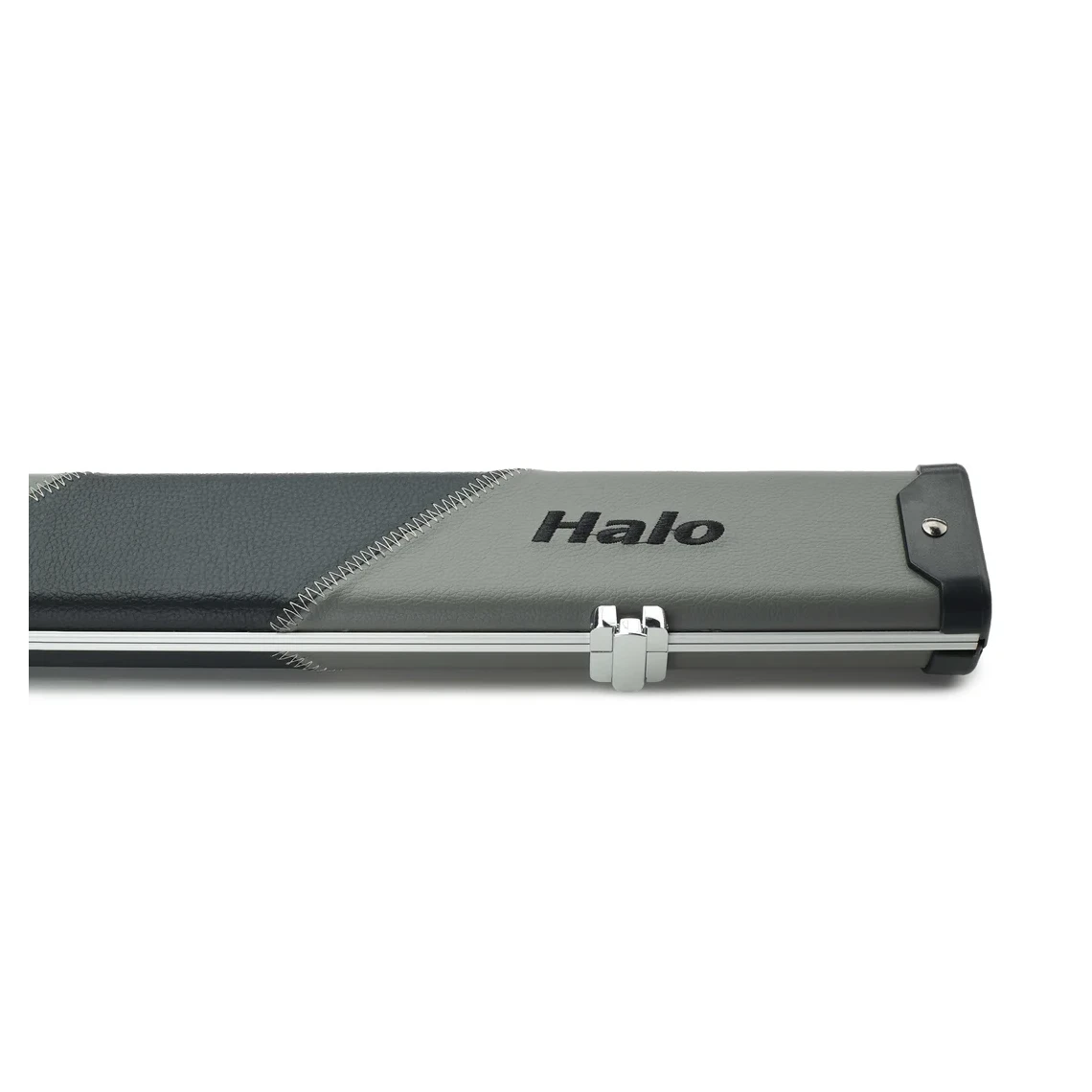 Peradon Halo Grey & Black Stripe 1 Piece Wide Snooker Cue Case